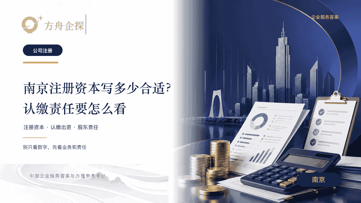 南京注册资本填写文章封面