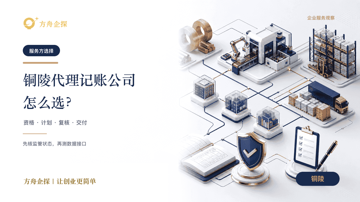 铜陵企业核验代理记账监管状态和业务数据接口的蓝金封面