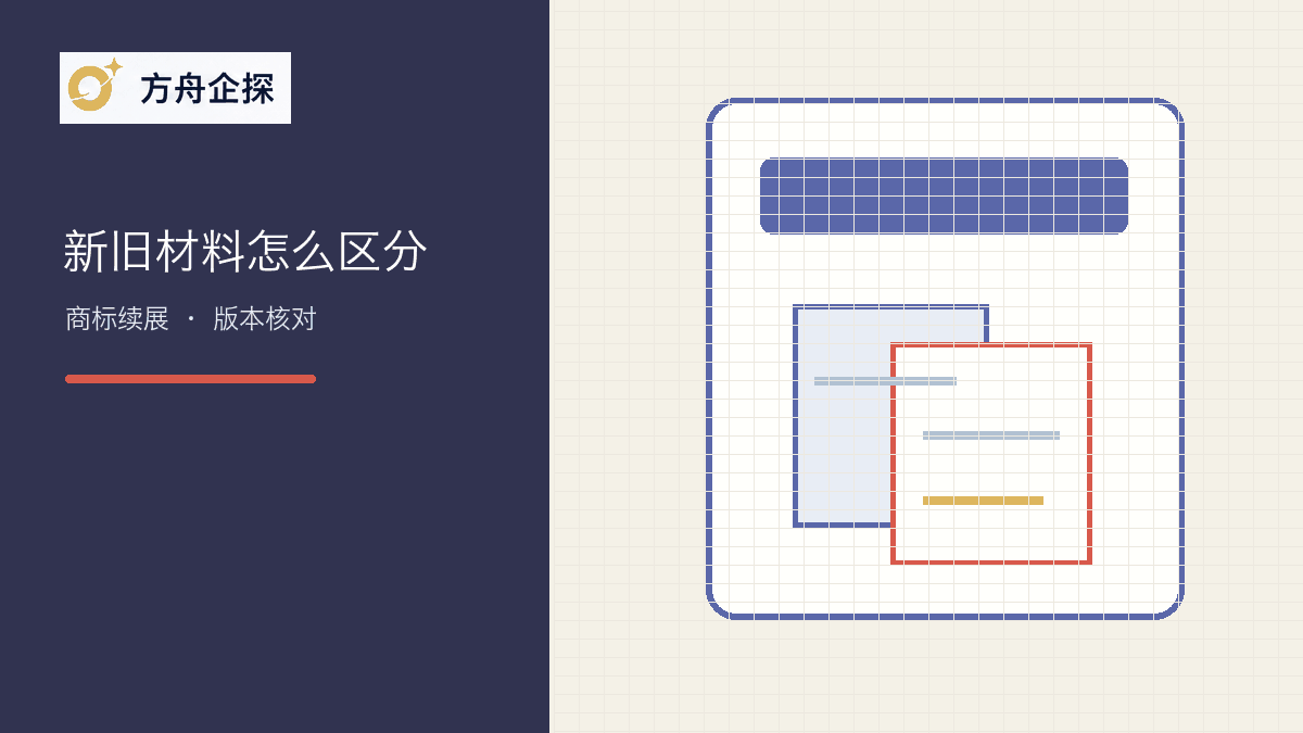 郑州商标续展补正新旧材料版本核对